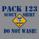 SP6434 Pack Shirt. Do Not Wash! T-shirt Design