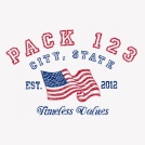 Classic Pack Stencil T-shirt Design
