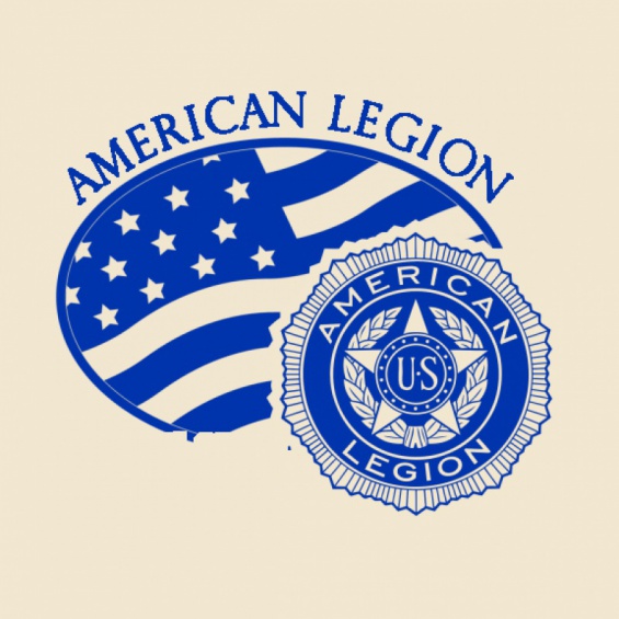 American Legion with Oval American Flag T-shirt Design