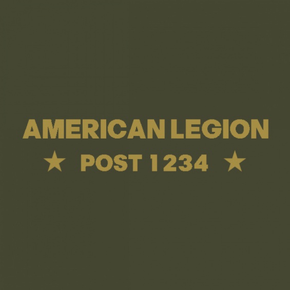 American Legion Stars T-shirt Design