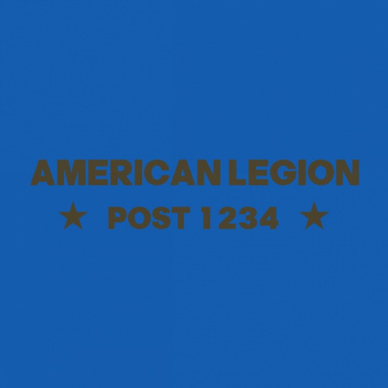 American Legion 2 Star T-shirt Design