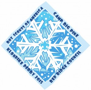 Let It Snow Embroidered Patch Design Idea
