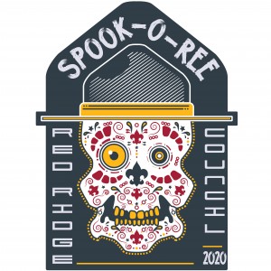 Scout Master Skull  Embroidered Patch Design Idea