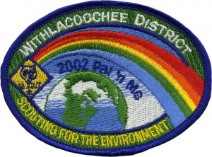 Earth Day Embroidered Patch Design Idea