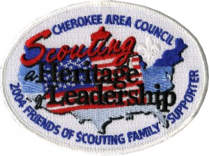 Scouting Leadership  Embroidered Patch Design Idea