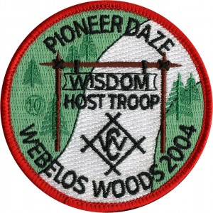 Pioneer Day Embroidered Patch Design Idea