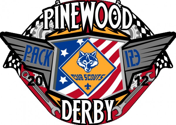 Pinewood Derby Patch On Shirt