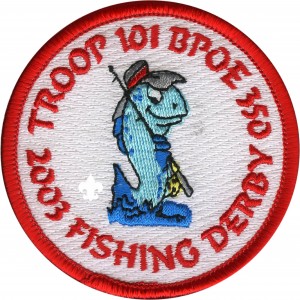 Cub Scout Fishing Derby Patch