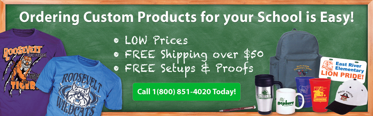 school teacher custom product ordering is easy • low prices • free shipping