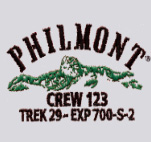 Custom Philmont tooth of time embroidery designs