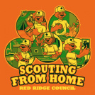 Scouting From Home T-shirt Design