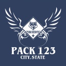 Pack Tribal Wings T-shirt Design
