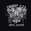 Dripping Troop T-shirt Design