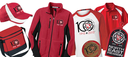 OA Lodge NOAC contingent gear t-shirts and promotional mugs, bags and custom patches