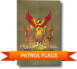 Custom BSA Patrol Flags