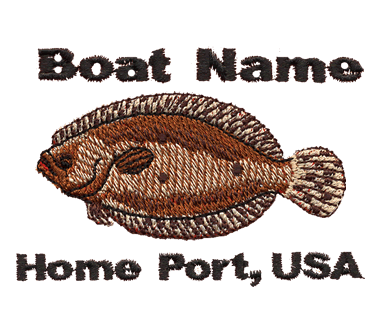 Flounder T-shirt Design