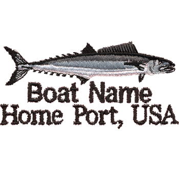 Kingfish Mackerel T-shirt Design