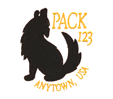 Howling Wolf T-shirt Design