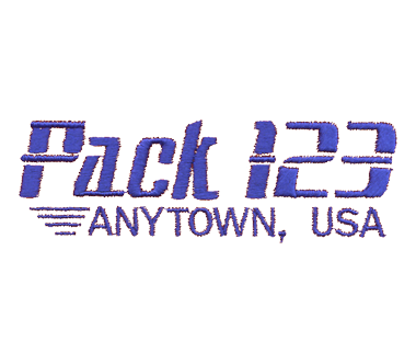 Embroidered Fast Pack