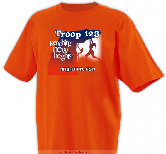 Classic Troop T-shirt Design