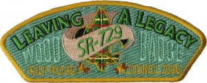 Wood Badge Embroidered Patch Design Idea