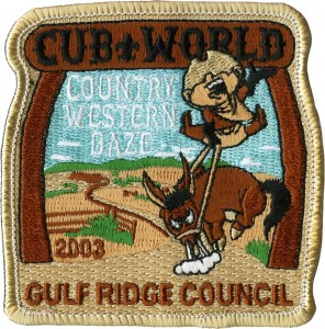 Wild Rodeo  Embroidered Patch Design Idea