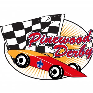 Pinewood Derby Embroidered Patch Design Idea