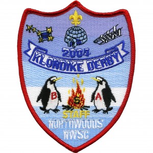 Winter Camp Embroidered Patch Design Idea