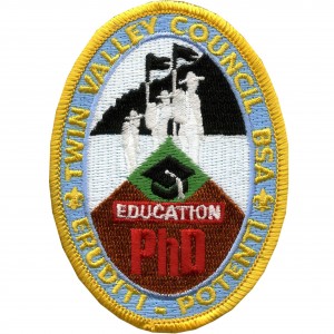 Education Embroidered Patch Design Idea