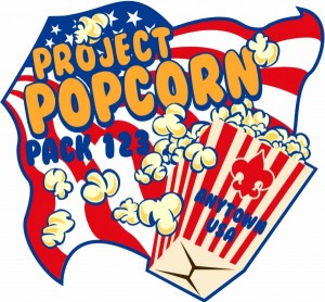 Project Popcorn Embroidered Patch Design Idea