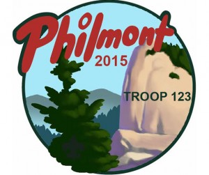 Philmont Mountain Embroidered Patch Design Idea