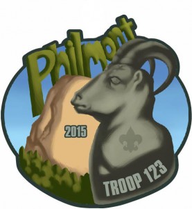 Mountain Goat Embroidered Patch Design Idea