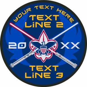 May the Fourth Embroidered Patch Design Idea