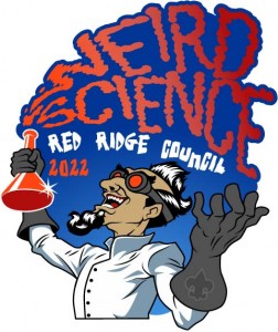 Mad Scientist Embroidered Patch Design Idea