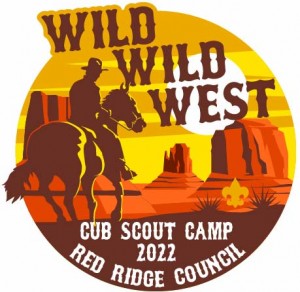 Wild Wild West Sunset Embroidered Patch Design Idea