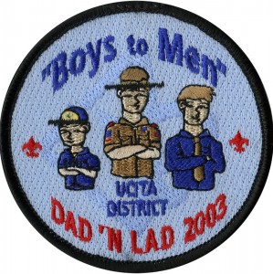 Young Leaders Embroidered Patch Design Idea