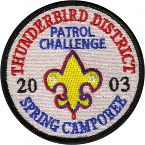 Fleur De Lis Embroidered Patch Design Idea