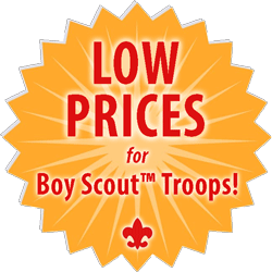 low prices for boy scout troop custom t-shirts medallion
