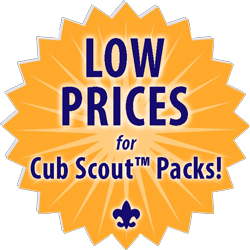 low prices for cub scout pack custom embroidery medallion
