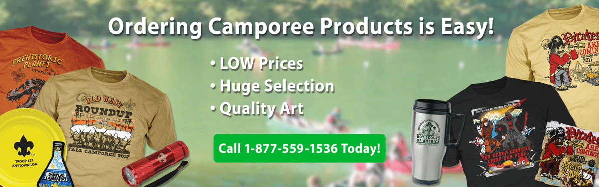 boy Scout Camporee products header