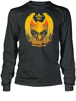 B111 Long Sleeve T-Shirt design example