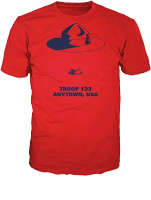 B110 100% Cotton T-Shirt design example
