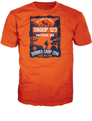 B120 50/50 T-Shirt design example