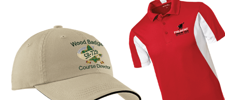 Custom t-shirts hoodies caps jackets for bsa council events