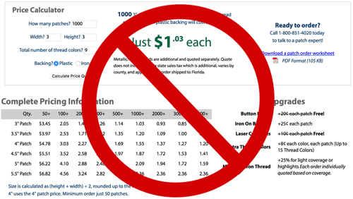 special BSA council pricing