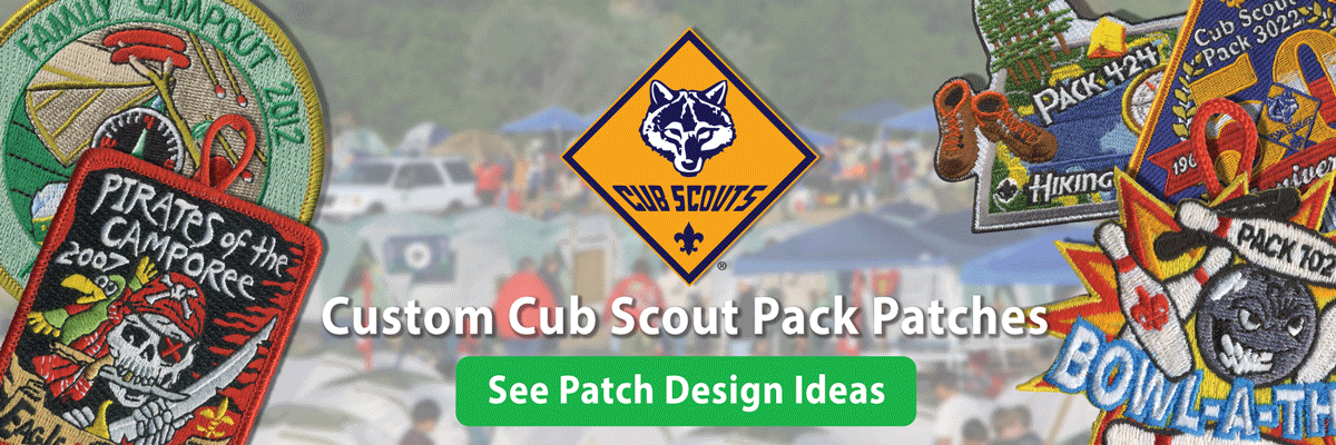 boy scout troop custom t-patch ordering is easy • low prices • free shipping