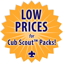 Low prices for cub scout packs medallion