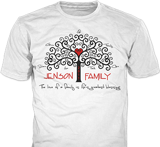 red family reunion shirts