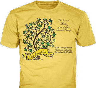 Family Reunion Custom T-Shirts - ClassB® Custom T-Shirts