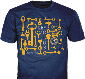 key club t-shirt design template